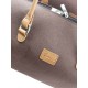 Handgepäck-Tasche Businesstasche handgemacht Handtasche Reisetasche Tasche Herren Damen mit Leder-Applikationen