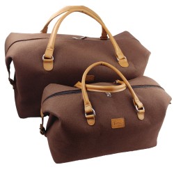 Handbag sportbag fitness gym bag busines bag Weekender handmade handbag travel bag bag men ladies with leather applications