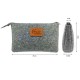 Täschchen Mini Hülle Tasche aus Filz für Zubehör und Accessoires  (Netzteil, PC Maus, E-Zigarette, Kosmetik, Kulturtasche)