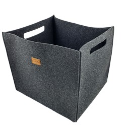 3-er Set Große Box Filzbox Aufbewahrungskiste Aufbewahrungsbox Kiste für Allelei für IKEA Regale