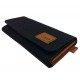 Venetto Portemonnaies Geldbörse Geldtasche wallet handgemacht aus Filz mit Leder-Applikationen