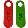 Filz Türschild Türhänger Wendeschild Klinkenschild Besetzt Frei Hersteller