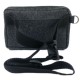 Fanny pack for dogs, dog training, dog treats, dog food made of felt and leather