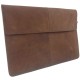 12,9 - 13,3 Zoll Echtleder Hülle Leder-Tasche Schutztasche Sleeve für MacBook / Air / Pro, iPad Pro, Surface, Laptop, Notebook