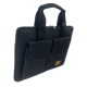 Business bag document bag handbag handmade men women with leather applications