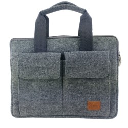 15,4 Zoll Handtasche Aktentasche Tasche Schutzhülle Schutztasche für MacBook / Air / Pro, iPad Pro, Surface, Laptop,  Notebook