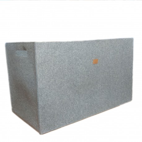 74 x 38 x 45 cm Big Box Große Filzbox Aufbewahrungskiste Aufbewahrungsbox Kiste für Allelei für Keller, Regale