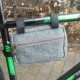 Fahrradtasche Tasche für Fahrradrahmen Fahrradhülle Schutzhülle für Zubehör, Reise, Fahrradtour