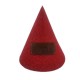 Decorative cone made of felt