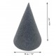 Decorative cone made of felt