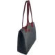 Filztasche  mit Lederhenkel Shopper Damentasche Handtasche Einkaufstasche Shopping bag für Damen