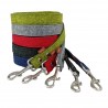 Felt dog leash for small and large dog breeds