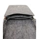 Men's Bag Shoulder Bag Leisure Shoulder Bag Handbag Pockets with Leather Applications for 13 "MacBook, Notebook