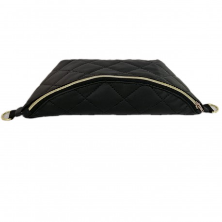 Bauchtasche aus recyceltem Meeresplastik schwarz