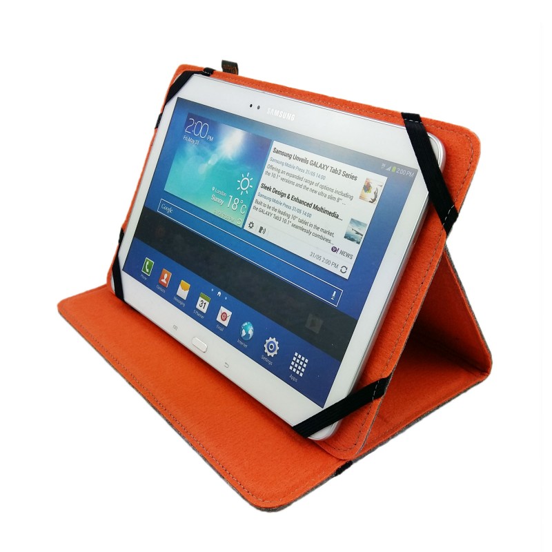10.1 inch Tablet Sleeve Case Book Cover for iPad Mini, Samsung,